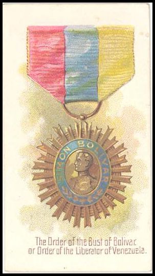 3 Order of the Bust of Bolivar